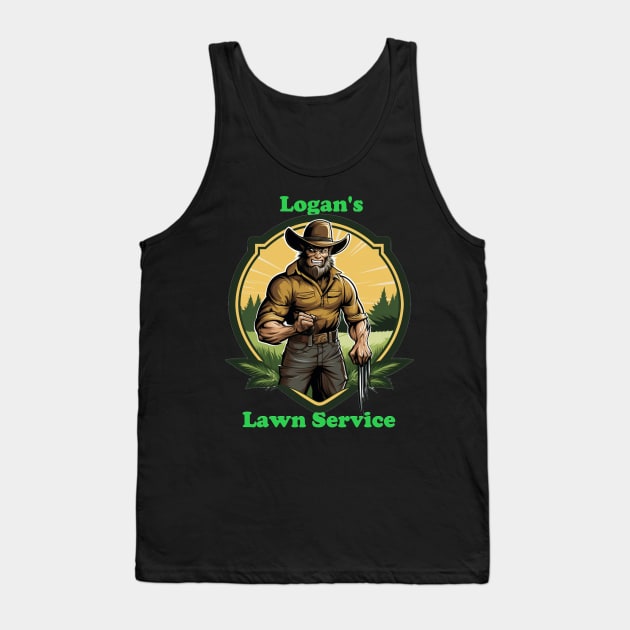 Lawn Care Tank Top by Jason's Finery